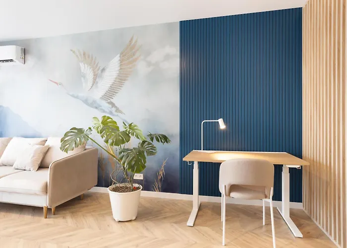 Apartment Blue Horizon Self Check-in, Free Garage Parking, Invoice Poznan